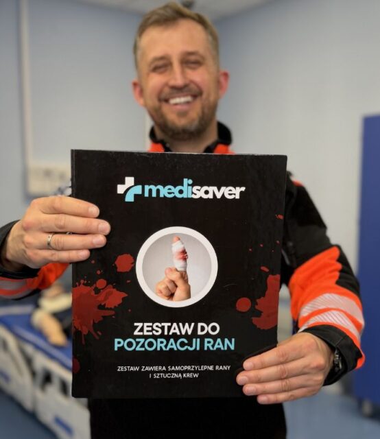 Zestaw pozoracji ran - PRO z krwią