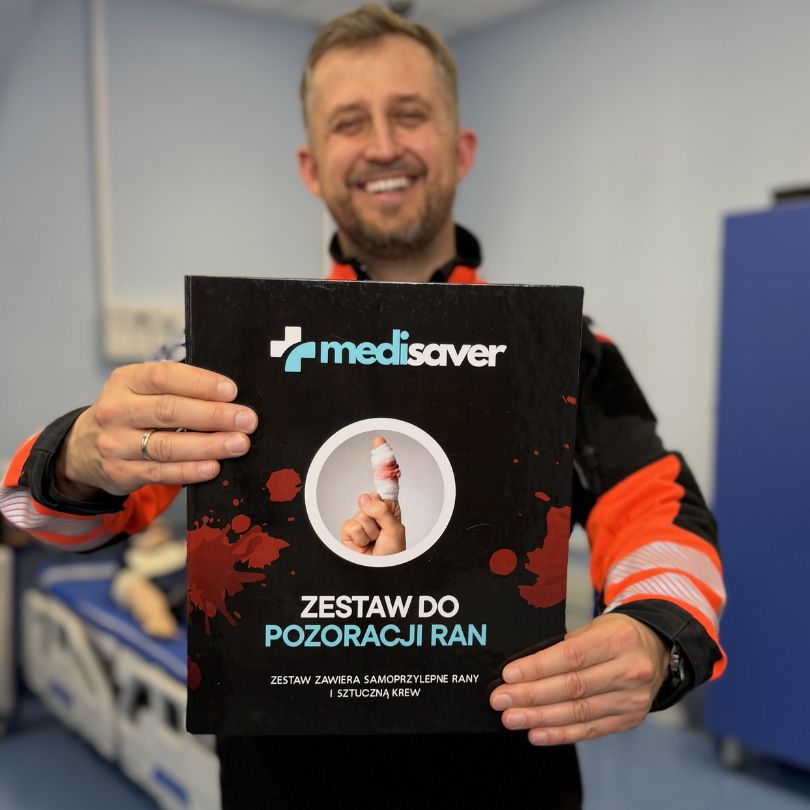 Zestaw pozoracji ran - PRO z krwią